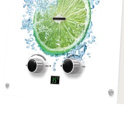 Колонка газовая Ballu GWH 10 Fiery Glass Lime 5